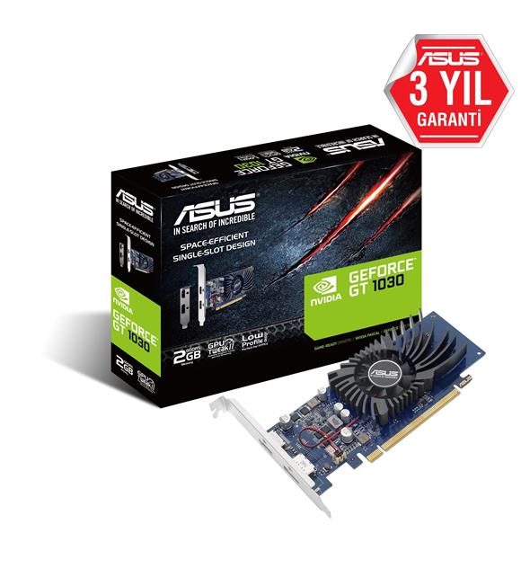 Asus GT1030-2G-BRK 2GB 64 bit GDDR5 6008 Mhz Hdmi-Dp Ekran Kartı_1