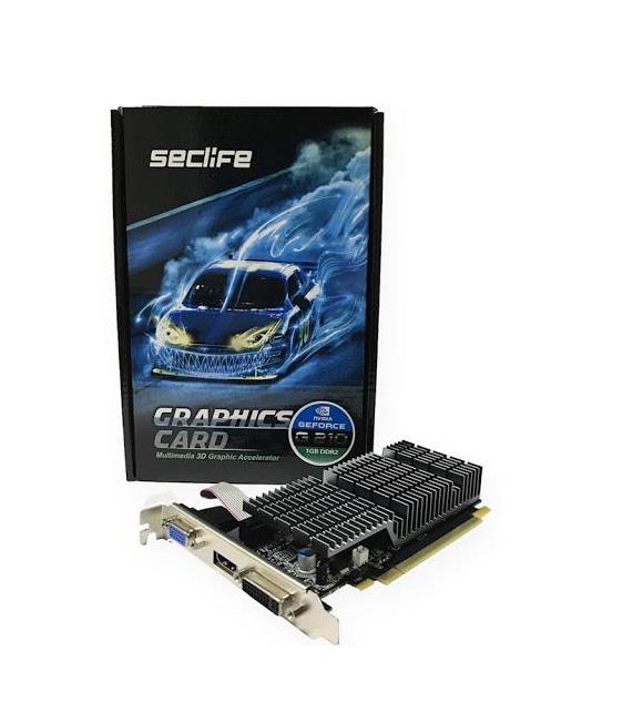 Seclife Geforce GT610 2GB DDR3 64Bit DVI HDMI VGA LP Ekran Kartı