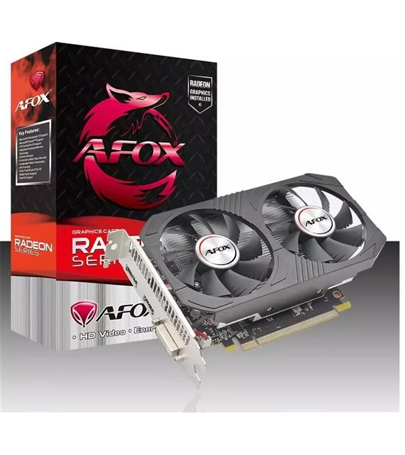 Biostar AMD Radeon RX560 4GB (Dual Cooling) 128Bit GDDR5 (DX12) PCI-E 3.0 Ekran Kartı