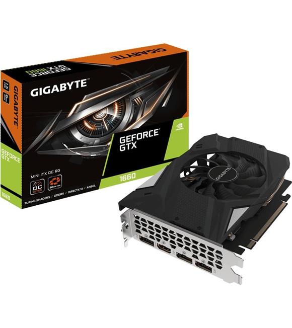 Gigabyte GeForce GTX 1660 Super Mini 6G Gddr6 OC 6GB GV-N166SIXOC-6GD Ekran Kartı