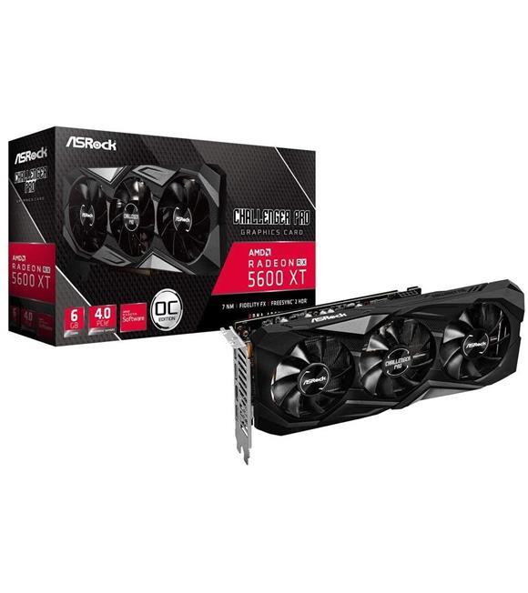 ASRock VGA Radeon RX 5600 XT Challenger 6G PRO OC Ekran Kartı