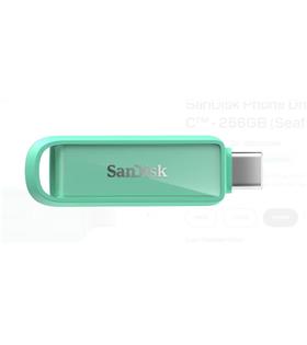 Sandisk SDIXS0N-256G-GN6NQ 256GB Phone Drive with USB-C-128GB (Seafoam Green) Flash Bellek