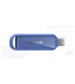Sandisk SDIXS0N-256G-GN6ND 256GB Phone Drive with USB-C-128GB (Maritime Blue) Flash Bellek