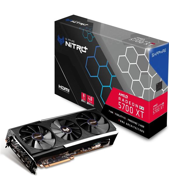 Sapphire Nitro+ Radeon RX 5700XT 8GB 256Bit GDDR6 DX(12) PCI-E 4.0 Ekran Kartı (11293-03-40G)
