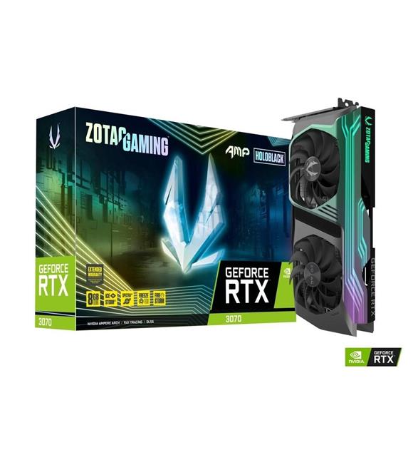 Zotac Gaming RTX3070 AMP HOLOBLACH 8GB ZT-A30700F-10P LHR Ekran Kartı