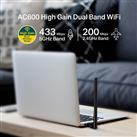 Tp-Link Archer T2U Plus 600 Mbps Antenli Yüksek Verimli Kablosuz USB Adaptör AC600_1