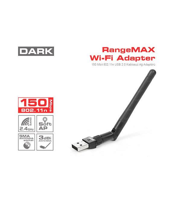 Dark RangeMax 150mbit 3dBi Antenli Kablosuz Ağ Ada