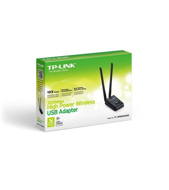 Tp-Link TL-WN8200ND 300 Mbps Çift Antenli Masa Üstü Kablosuz Adaptör