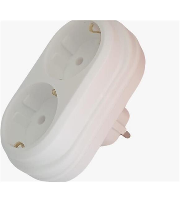 Mutlusan Topraklı 2lİ Fiş,Topraklı Priz  001 170 033006 0000