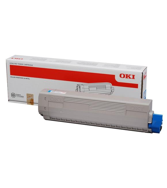 Oki C301-321 MC342 1.500 Sayfa Cyan Mavi Toner 44973535