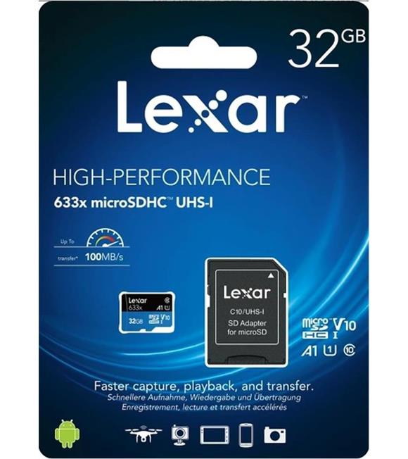 Lexar  32GB A1 V10 U1 Hafıza Kartı + Adaptör_1
