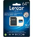 Lexar 64GB C10 A1 V30 U3 Hafıza Kartı + Adaptör