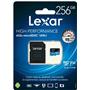 Lexar 512gb microSDXC™ UHS-I, SD adaptörlü, 100 MB-snye kadar okuma, 70 MB-snye kadar yazma
