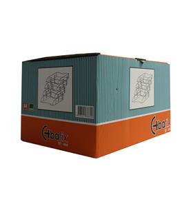 Bafix Evrak Rafı Hareketli Plastik 4 LÜ Şeffaf BFX 444