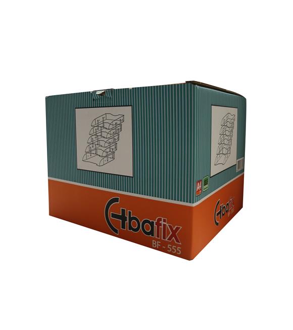 Bafix Evrak Rafı Hareketli Plastik 5 Lİ Şeffaf BFX 555