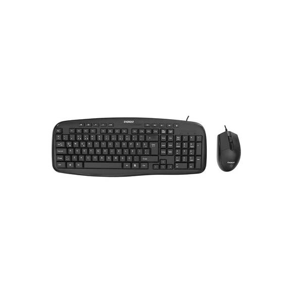 Everest UN-795 Siyah Usb Q Multimedia Klavye + Mouse Set