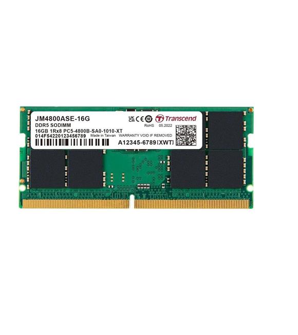 Transcend JM4800ASE-16G 16GB DDR5 4800Mhz CL40 1.1V Notebook Ram