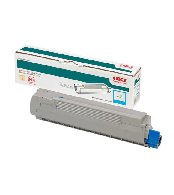 Oki C824-834-844 5bin Sayfa Cyan Mavi Toner 47095703