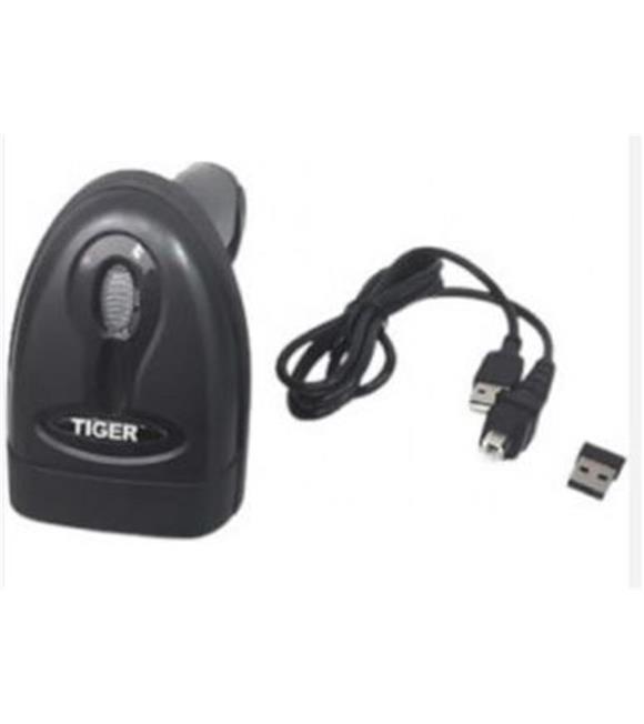 Tiger CS611-BT 1D CCD 2.4Ghz+Bluetooth Kablosuz Barkod Okuyucu