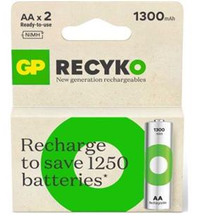 GP AA 1300 mAh Şarjlı Kalem Pil 2'li Paket GP130AAHCEMTR-2GB
