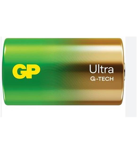 GP G-Tech LR20 Büyük Boy Ultra Alkalin Pil 2'li Paket GP13AU-U2 D Boy