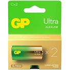GP G-Tech LR14 Orta Boy Ultra Alkalin Pil 2'li Paket GP14AU-U2 C Boy