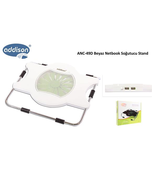 Addison ANC-49D Notebook Soğutucu Stand Beyaz