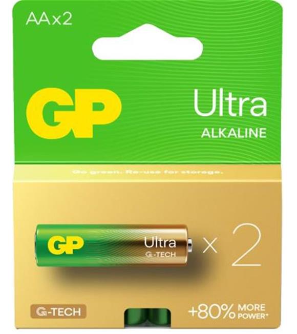 GP G-Tech LR6 AA Boy Ultra Alkalin Kalem Pil 2