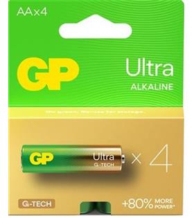 GP G-Tech LR6 AA Boy Ultra Alkalin Kalem Pil 4'lü Paket GP15AU-U4