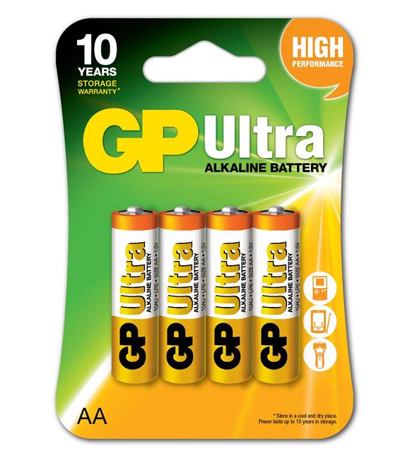 Gp LR6 AA Boy Ultra Alkalin Kalem Pil 4