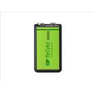 GP 9V 200 mAh Şarjlı Tekli Paket GP20R8HEM-2GB1_1