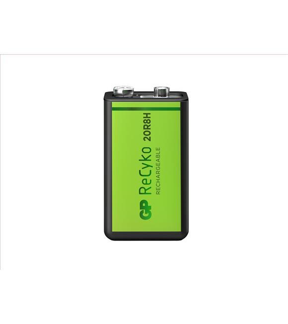 GP 9V 200 mAh Şarjlı Tekli Paket GP20R8HEM-2GB1_1