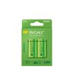 GP 2200 mAh Orta Boy Şarlı Pil 2'li Paket GP220CHEMTR-2UC2 C Boy