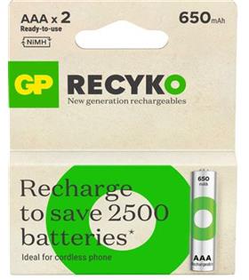 GP AAA 650 mAh Şarjlı İnce Kalem Pil 2'li Paket GP65AAAHCHP-BU2