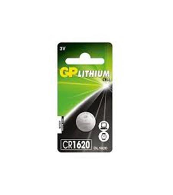 Gp CR1620-U1 3V Lityum Düğme Pil Tekli Paket