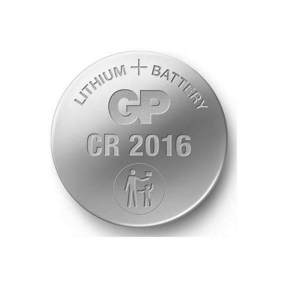 Gp CR2016-U1 3V Lityum Düğme Pil Tekli Paket