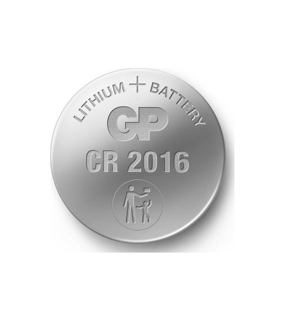 Gp CR2016-U1 3V Lityum Düğme Pil Tekli Paket_1