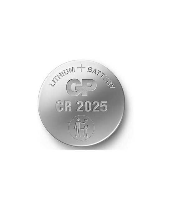 Gp CR2025-U1 3V Lityum Düğme Pil Tekli Paket