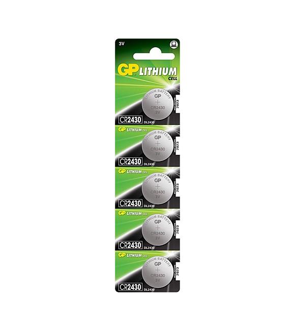 GP CR2430-C5 3V Lityum Düğme Pil 5