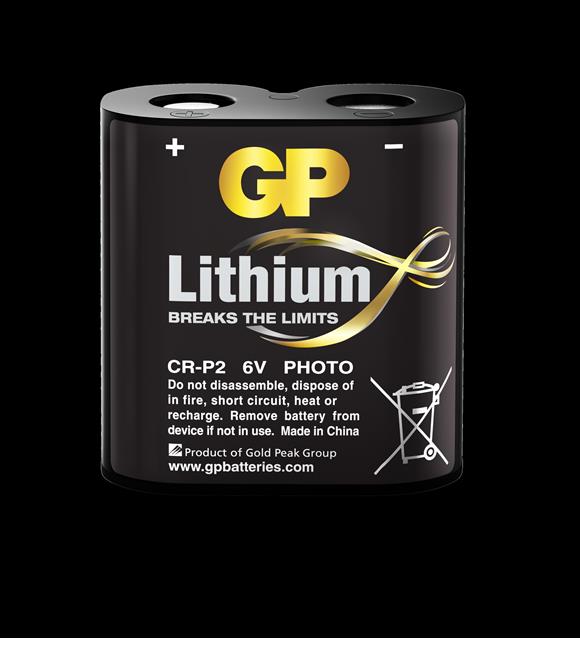GP CRP2 6V Lityum Fotoğraf Makinesi Pili
