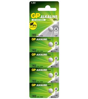 GP GP192-C5 LR41 AG3  Alkalin Düğme Pil 5'li Paket