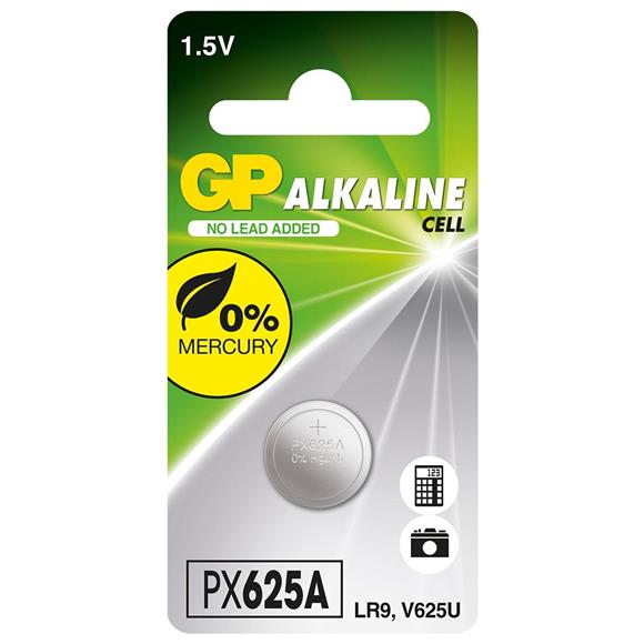 GP GPPX625A-2C1 Alkalin Tekli Blister LR9 Araç Kumanda Pili