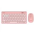 Everest LUMI KM-BT903 Pembe 3in1 3 BT + 2.4 1600dpi  Q Kablosuz Klavye + Mouse Set