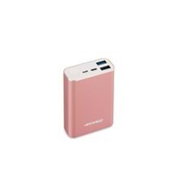 S-link Swapp IP-G15 10050mah lg Batarya 2xusb 2.1a Powerbank Pembe Taşınabilir Pil Şarj Cihazı