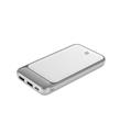 S-link IP-G2710 10000mAh Powerbank 2 Usb Port Beyaz LCD Göstergeli Taşınabilir Pil Şarj Cihazı