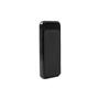 S-link IP-G2711 10000mAh Powerbank 2 Usb Port Siyah LCD+LED Gösterli  Pil Şarj Cihazı(Gizli Led)