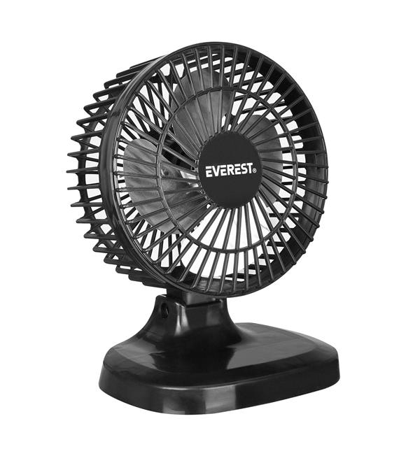 Everest EFN-503 7" Masa Üstü Siyah Usb Fan_1