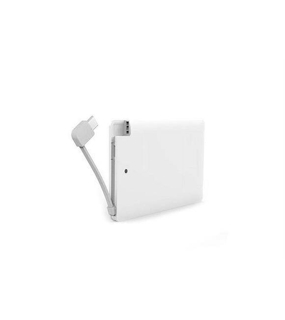 S-link IP-K041 2500mah Powerbank Beyaz Taşınabilir Slim Şarj Cihazı