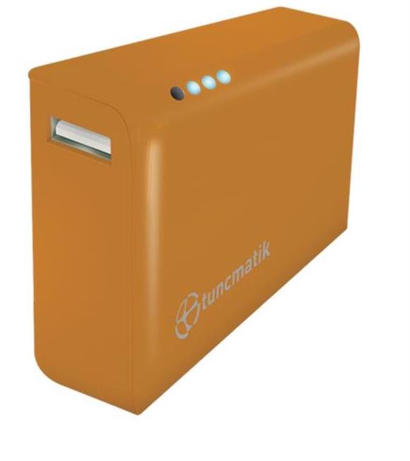 Tunçmatik TSK6123 Mini Turuncu 5000 mAh Powerbank
