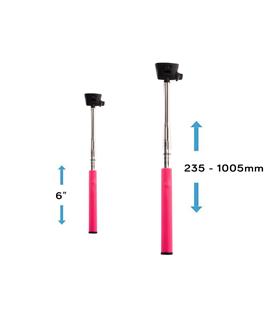 S-link SL-S35 Bluetooth Pembe Selfie Çekim Çubuğu